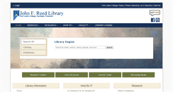 Desktop Screenshot of library.fortlewis.edu